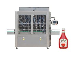 టొమాటో పేస్ట్ జార్ కెచప్ ఫిల్లింగ్ ప్యాకింగ్